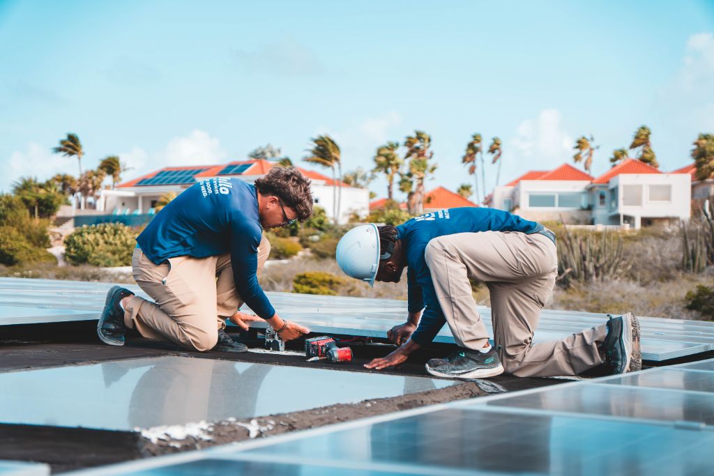Solar panel installation Aruba